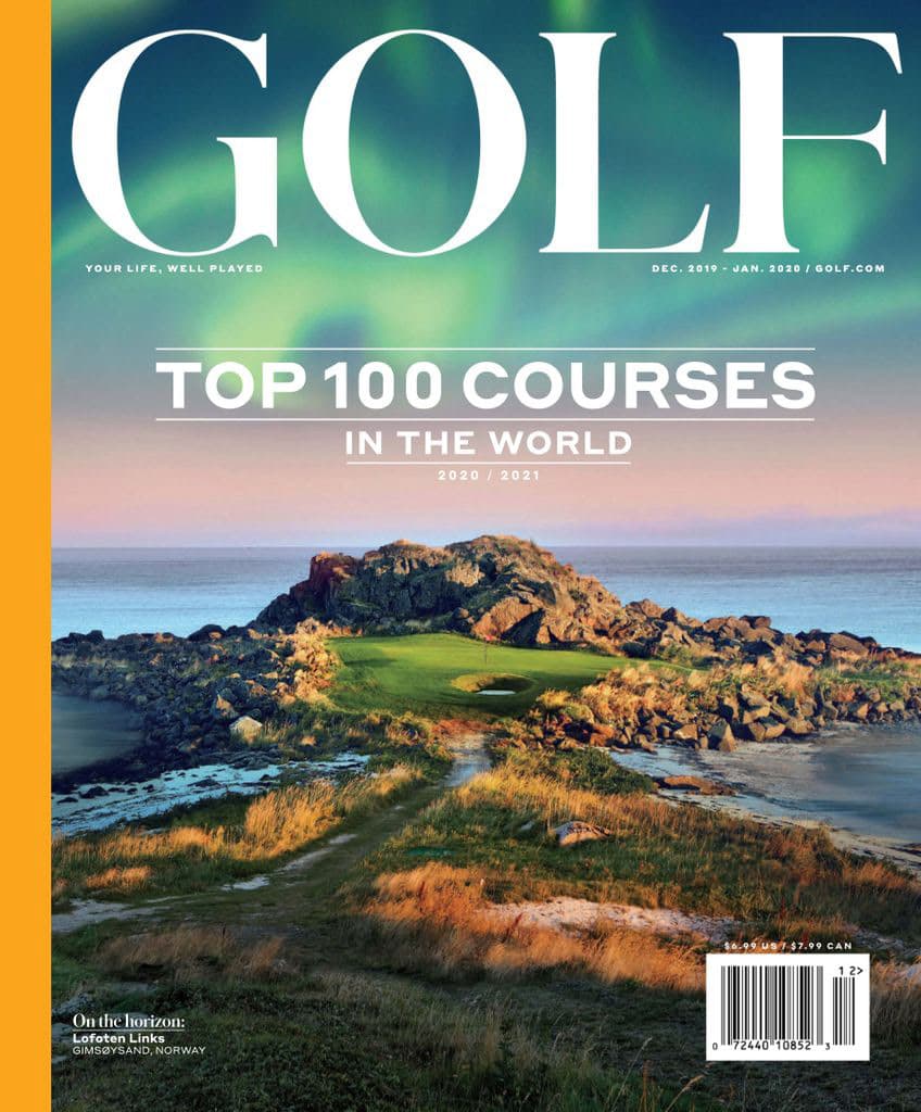 GOLF Magazine — Top 100 Courses in the World, foto av Jacob Sjöman